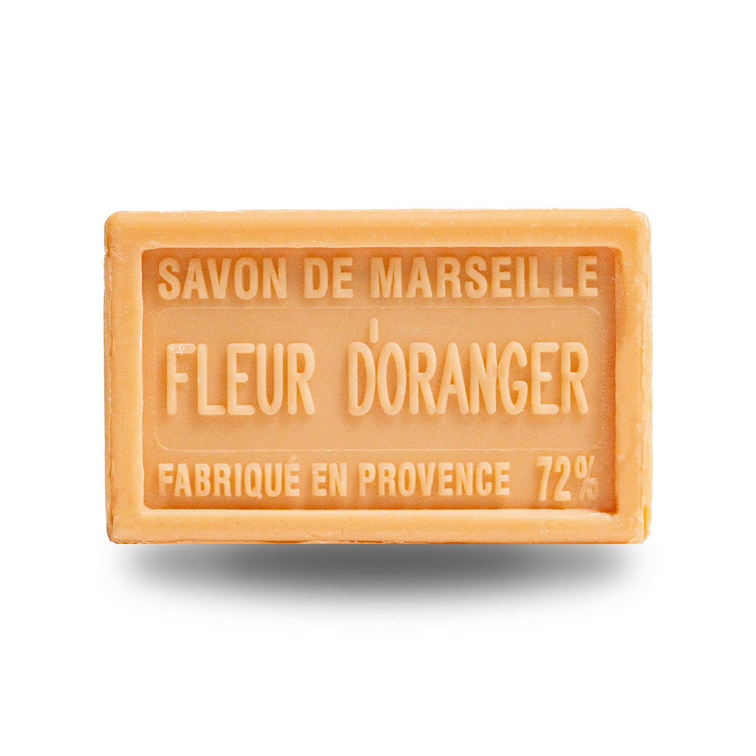 Savon De Marseille 100% Végétal Aux Fleurs D'oranger - 125g - Neuf - Fabriqué En France