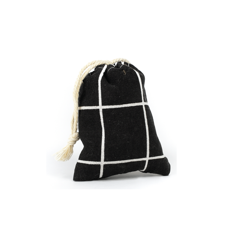 FRENCH LAVENDER SACHET - BLACK