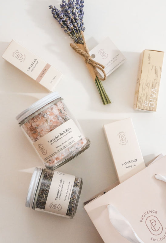 french lavender aromatherapy gift box