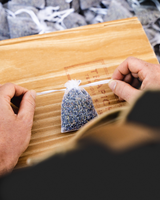 MAKING FRENCH LAVENDER ORGANZA SACHET